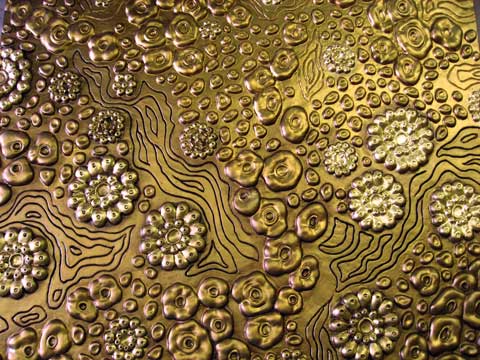 Панно для винного столика. Скульптор: Татьяна Комарчук