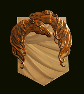 Зеркало: Любовь  Материал: Литьевое дерево, зеркало, патина. Автор: Татьяна Комарчук