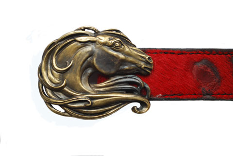 Голова Лошади Материал: Бронза  Натуральная кожа. Автор: Татьяна Комарчук