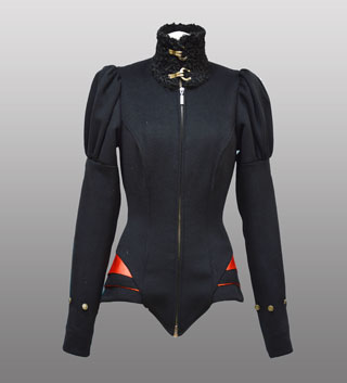 Жакет для верховой езды Материал: Драп, каракуль. Дизайнер: Татьяна Комарчук