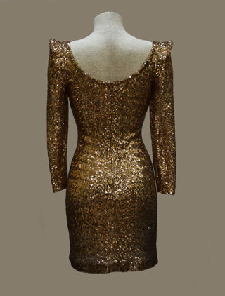 Золотое Платье. Дизайнер: Елена Трубина 