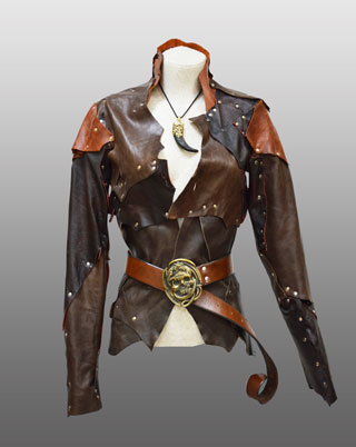 Кожаная куртка в стиле стим-панк Материал: Натуральная кожа, фурнитура. Дизайнер: Татьяна Комарчук