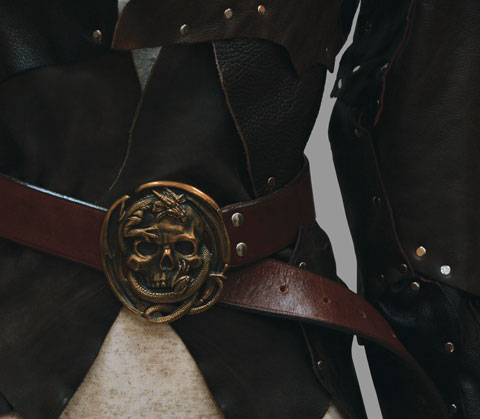 Кожаная куртка в стиле стим-панк Материал: Натуральная кожа, фурнитура. Дизайнер: Татьяна Комарчук