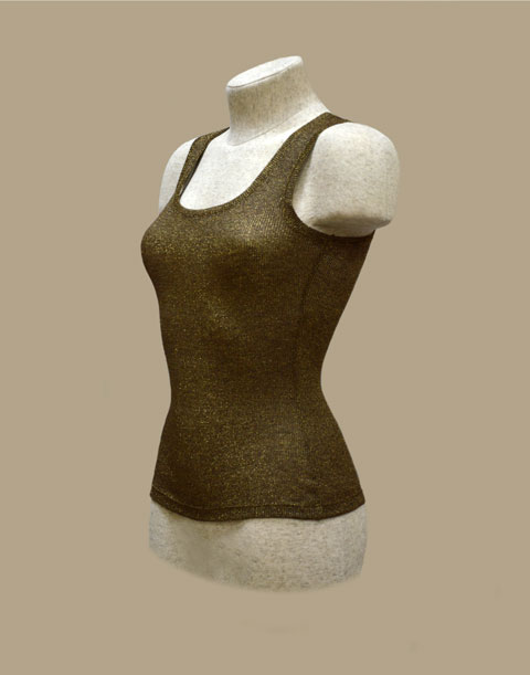 Бронзовый топ. Дизайнер: Елена Трубина