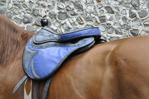 Спортивное прогулочное седло Пума Материал: Натуральная кожа, фурнитура Авторы: Татьяна Комарчук, Георгий Бацазов