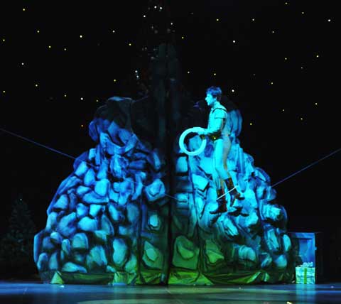 Декорации для новогоднего представления