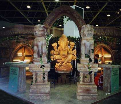 Рисунок театральных декораций для постановки Руслан и Людмила. Художник: Татьяна Комарчук