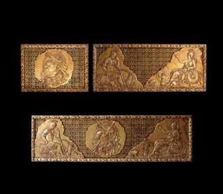 Панно: Рим. Материал: Акрил, патина Автор: Татьяна Комарчук