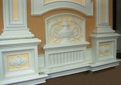 Рельеф и архитектурные элементы Материал: Бетон, тонирока. Скульптор: Татьяна Комарчук