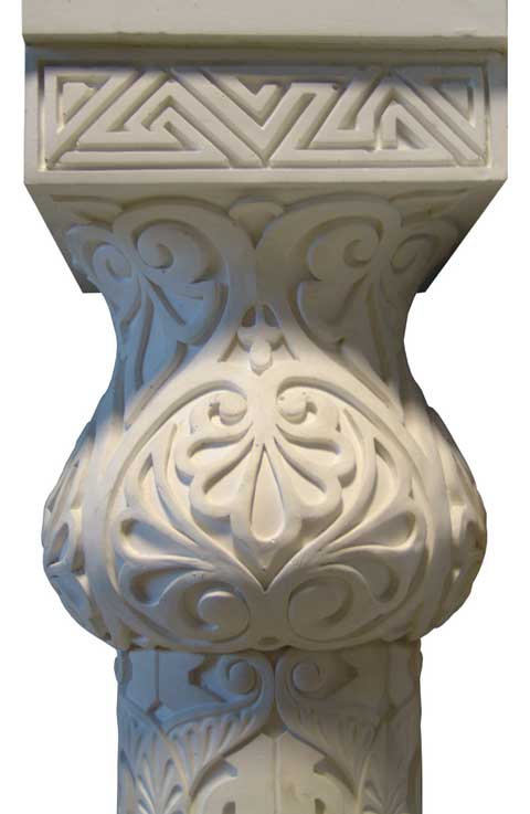 Капитель, коллона Материал: Гипс. Скульптор: Татьяна Комарчук