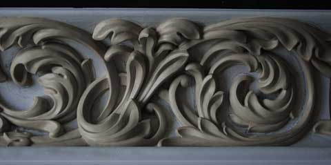 Фриз Материал: пластилин. Скульптор: Татьяна Комарук