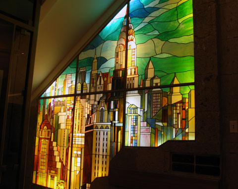 Техника: Тифани Материал: Стекло. Автор: Андрей Ананьев