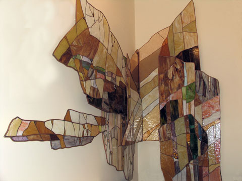 Техника: Фьюзинг Материал: Стекло. Автор: Ольга Бутко